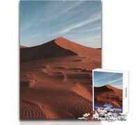 Rompecabezas de Paisaje de Dunas de Arena del Desierto, 1000 Piezas para Adolescentes, Juego de Aprendizaje de Pensamiento estratégico, Regalo Ideal para Cualquier Evento, tamaño 38x26cm