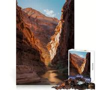 Rompecabezas de Paisaje de río y cañón,1000 Piezas para Adolescentes Desarrolla la Capacidad de razonamiento,es Relajante Tiempo Libre Corte preciso Regalo entrañable (38x52cm)