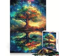 Rompecabezas de Paisaje Espacial fantástico de 1000 Piezas para Adolescentes Fortalece la Memoria, Calma, relajación, Bordes Suaves Regalo increíble (50x75cm)