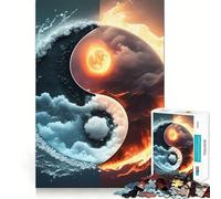 Rompecabezas de Paisaje Espacial fantástico para Adultos, 1000 Piezas, Rompecabezas Mental, pasatiempo Relajante, Montaje de imágenes, Regalo Encantador (50x75cm)