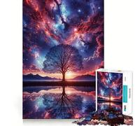 Rompecabezas de Paisaje Espacial fantástico para Adultos, 1000 Piezas, Rompecabezas Mental, Relajante, Arte, Montaje, (50x75cm)
