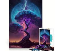 Rompecabezas de Paisaje Espacial fantástico para Adultos, 1000 Piezas, Rompecabezas Mental, Relajante, Arte, Montaje, (38x26cm)