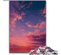 Rompecabezas de paisajes al Atardecer para Adolescentes, Juguetes educativos para el Aprendizaje, Juegos Familiares, Ideal para Decorar el Escritorio (50x75cm)