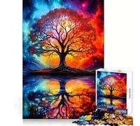 Rompecabezas de paisajes de fantasía Espacial para Adolescentes, 1000 Piezas, Juguete para la Mente, Escape Tranquilo, Borde preciso, Regalo increíble (50x75cm)