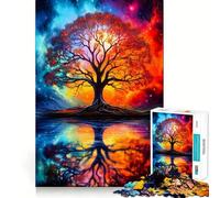 Rompecabezas de paisajes de fantasía Espacial para Adolescentes, 1000 Piezas, Juguete para la Mente, Escape Tranquilo, Borde preciso, Regalo increíble (50x75cm)