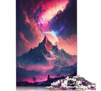 Rompecabezas de paisajes de la Cima del Universo para Adultos, decoración única para el hogar, Regalo para Hombres y Adolescentes, 520 Piezas (52 x 38 cm)