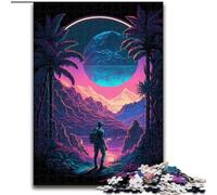 Rompecabezas de paisajes de Planetas alienígenas, 1000 Piezas para Adultos, Juegos educativos, decoración del hogar, (26x38cm)