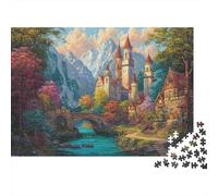 Rompecabezas de paisajes de Viaje por la Ciudad. Apto para Todas Las Edades. Dificultad Media. Ideal para Fines Decorativos. 500 Piezas (52 x 38 cm).