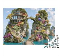 Rompecabezas de paisajes de Viaje por la Ciudad. Apto para Todas Las Edades. Dificultad Media. Ideal para Fines Decorativos. 500 Piezas (52 x 38 cm).