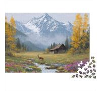 Rompecabezas de paisajes de Viaje por la Ciudad, diseño único y Lujoso, Juego Familiar y decoración del hogar, 1000 Piezas (75 x 50 cm)