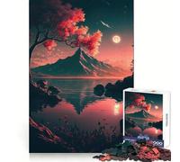 Rompecabezas de paisajes Naturales para Adultos, 1000 Piezas, Juguete Intelectual, Juego Relajante, Arte de Pared (50x75cm)