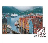 Rompecabezas de paisajes, Viajes y Ciudad. Juego Educativo Ideal para decoración del hogar. Dificultad Relativa. 500 Piezas (52 x 38 cm).