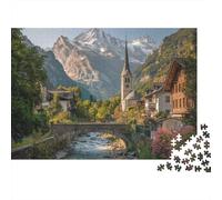 Rompecabezas de paisajes, Viajes y Ciudad. Juego Educativo y Divertido Apto para Toda la Familia. Alta dificultad, Pero no Aburrido. 300 Piezas (40 x 28 cm).