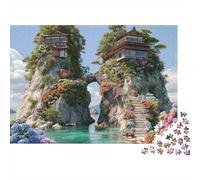 Rompecabezas de paisajes, Viajes y Ciudades. Divertido Juego Educativo para Toda la Familia. Dificultad Alta, Pero no Aburrido. 500 Piezas (52 x 38 cm).