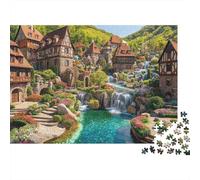 Rompecabezas de paisajes, Viajes y Ciudades. Divertido Juego Educativo para Toda la Familia. Dificultad Alta, Pero no Aburrido. 500 Piezas (52 x 38 cm).