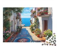 Rompecabezas de paisajes, Viajes y Ciudades. Extremadamente desafiante. Apto para Todas Las Edades y géneros. Fortalece los Lazos. Pasa el Tiempo. 500 Piezas (52x38cm).