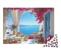 Rompecabezas de paisajes, Viajes y Ciudades. Extremadamente desafiante. Apto para Todas Las Edades y géneros. Fortalece los Lazos. Pasa el Tiempo. 300 Piezas (40x28cm).