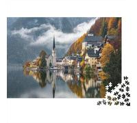 Rompecabezas de paisajes, Viajes y Ciudades. Juego Educativo, desafío, Juguete, Regalo para Adultos y niños a Partir de 14 años. 300 Piezas (40 x 28 cm).