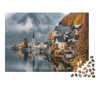 Rompecabezas de paisajes, Viajes y Ciudades: un pasatiempo Encantador. La Herramienta unir Piezas. 1000 Piezas (75 x 50 cm).