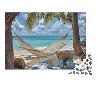 Rompecabezas de paisajes y pueblos. Ideal para Juegos Familiares y Regalos de cumpleaños Decorar el hogar. Forma única. 300 Piezas (40 x 28 cm).