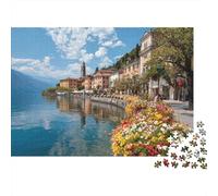 Rompecabezas de paisajes y pueblos, Ideales para niños y Adolescentes. Muy entretenidos y desafiantes. Fortalecen los Lazos afectivos. 500 Piezas (52 x 38 cm).