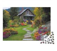 Rompecabezas de paisajes y pueblos: Un Juego único y Creativo, desafiante y Divertido. 300 Piezas (40 x 28 cm).