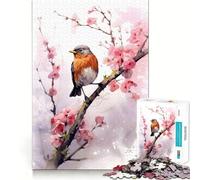 Rompecabezas de pájaros de Robin Hood para Adultos, 1000 Piezas, Juego Mental, Juguete para aliviar la ansiedad, Arte de Corte preciso, Coleccionable (50x75cm)