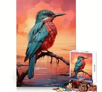 Rompecabezas de pájaros tristes para Adolescentes, 1000 Piezas, diseño nítido, Ideal para Relajarse y divertirse Navidad (50x75cm)