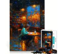 Rompecabezas de Palabras tranquilas para Adultos, 1000 Piezas, para estimular la Memoria, Divertido Montaje de imágenes, artículo de Arte Coleccionable (38x26cm)
