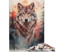 Rompecabezas de Paleta El Lobo, diversión Familiar, cartón 100% Reciclado, para niños y Adultos a Partir de 12 años, 1000 Piezas (75 x 50 cm)