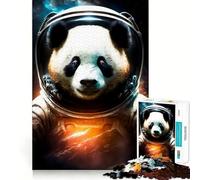 Rompecabezas de Panda para Adultos, 1000 Piezas, Juguete de lógica Resistente, Tiempo en Familia, Bordes definidos, Regalo Ideal (38x26cm)