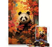 Rompecabezas de Panda Salvaje para Adolescentes, 1000 Piezas, con Efecto Memoria, para Relajarse, Ajuste Acogedor (50x75cm)
