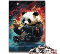 Rompecabezas de Pandas Coloridos para Adultos (2000 Piezas), desafiantes, Divertidos y Divertidos Decoración hogar (70x100cm)