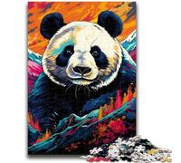 Rompecabezas de Pandas de Colores para Adolescentes, 1000 Piezas, Juguetes educativos, Juegos Familiares, Regalo de cumpleaños (50x75cm)