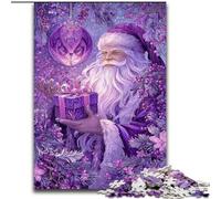 Rompecabezas de Papá Noel de 1000 Piezas para Adultos, Regalo, Juguete, Juego Intelectual, colección de Artistas, Bellas Artes 50x75cm