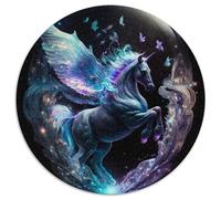 Rompecabezas de Papel de 1000 Piezas para Adultos, diseño de Unicornio del Universo. Un desafío para Adolescentes, Decorar el hogar o Regalar (tamaño 67,5 x 67,5 cm).