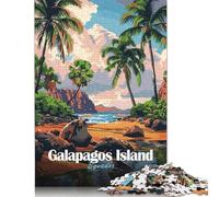 Rompecabezas de Papel de 1000 Piezas para Adultos y Adolescentes Mayores de 18 años, Islas Galápagos, Ecuador, 38 x 26 cm (1000 Piezas)
