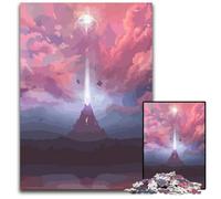 Rompecabezas de Papel para Adultos de 1000 Piezas Between The Air Ideal para decoración del hogar cumpleaños Fiestas y Regalos 1000 Piezas (38x26cm)