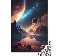 Rompecabezas de Papel para Adultos Planeta_Paraíso_Paisaje, 1000 Piezas, Rompecabezas Rectangular, Juego de Desarrollo Intelectual, 1000 Piezas (38 x 26 cm)