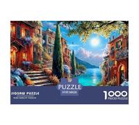 Rompecabezas de Papel Premium de 1000 Piezas, Ideal para Adultos y Adolescentes, con una Encantadora Escena callejera. Educativo y Estimulante, Ideal para Fiestas. 38 x 26 cm (1000 Piezas).