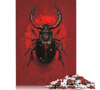 Rompecabezas de Papel Rectangular Majestuoso Ciervo Volante para niños y Adultos a Partir de 12 años, 1000 Piezas (75 x 50 cm)