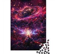 Rompecabezas de Papel Red Super Nova de 1000 Piezas para Adultos, Juego Educativo, Juguete de desafío, 1000 Piezas (38 x 26 cm)