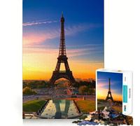 Rompecabezas de París de 1000 Piezas para Adultos Ayuda a desarrollar la Memoria, Proporciona Momentos de Paz y es un Regalo de Primera Calidad (38x52cm)