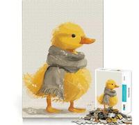 Rompecabezas de patitos Dulces para Adultos, 1000 Piezas, para estimular la Memoria, Momentos acogedores, armar Patrones, Lista de Deseos de Santa Claus 38x52cm