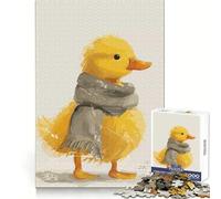 Rompecabezas de patitos Dulces para Adultos, 1000 Piezas, para estimular la Memoria, Momentos acogedores, armar Patrones, Lista de Deseos de Santa Claus 38x52cm