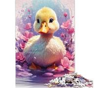 Rompecabezas de Pato bebé, Juguete de descompresión, cartón 100% Reciclado, para Adultos, Adolescentes, Regalo del Día del Padre, 1000 Piezas (26 x 38 cm)