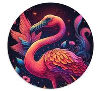 Rompecabezas de Pato de 1000 Piezas, Rompecabezas Redondo de 1000 Piezas, Regalo para decoración del hogar, Entrenamiento Mental y Regalos navideños, 67,5 x 67,5 cm