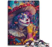 Rompecabezas de Payaso psicodélico de 2000 Piezas para Adultos, un Juego desafiante y Familiar, Ideal para Decorar Paredes, cumpleaños y Navidad (70x100cm)