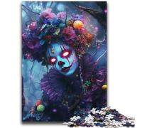 Rompecabezas de Payaso Psicodélico para Adultos, 2000 Piezas, Un Juego Desafiante para Disfrutar en Familia Toda la Familia (70x100cm)