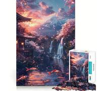 Rompecabezas de Paz y Tranquilidad para Adolescentes, 1000 Piezas, Juguete de lógica Resistente, diversión compartida, Bordes definidos, Regalo Encantador (38x52cm)
